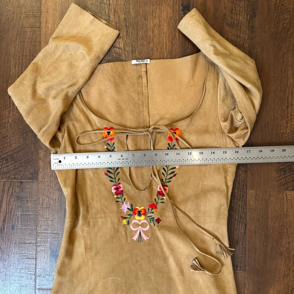 MIU MIU PRADA rare suede boho top, made in Italy, size 38 - Picture 11 of 14